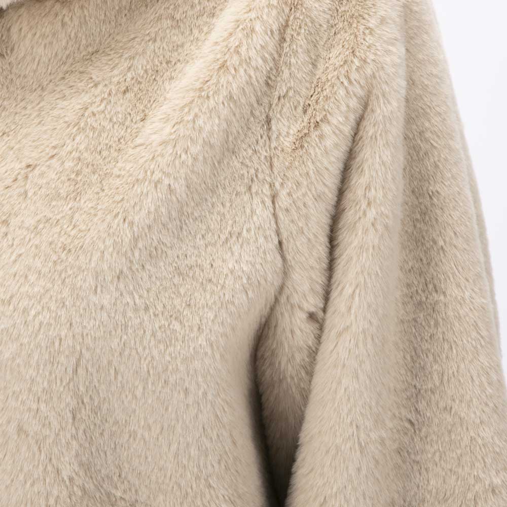 ノアジェ NOA-GE レディースアウター フェイクムートン リバーシブルコート 121-5699-2292/05【FITHOUSE ONLINE SHOP】