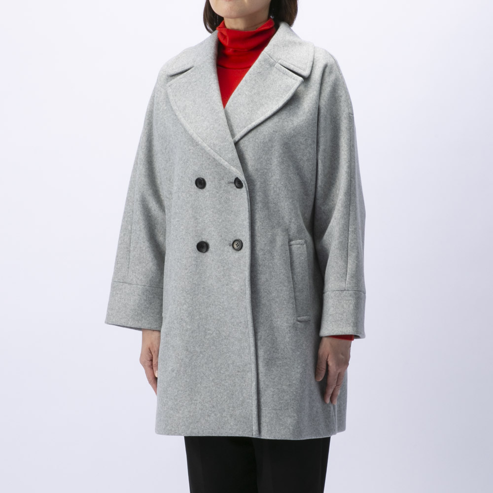 ノアジェ NOA-GE レディースアウター ニットメルトンコート 121-5616-2333/04【FITHOUSE ONLINE SHOP】