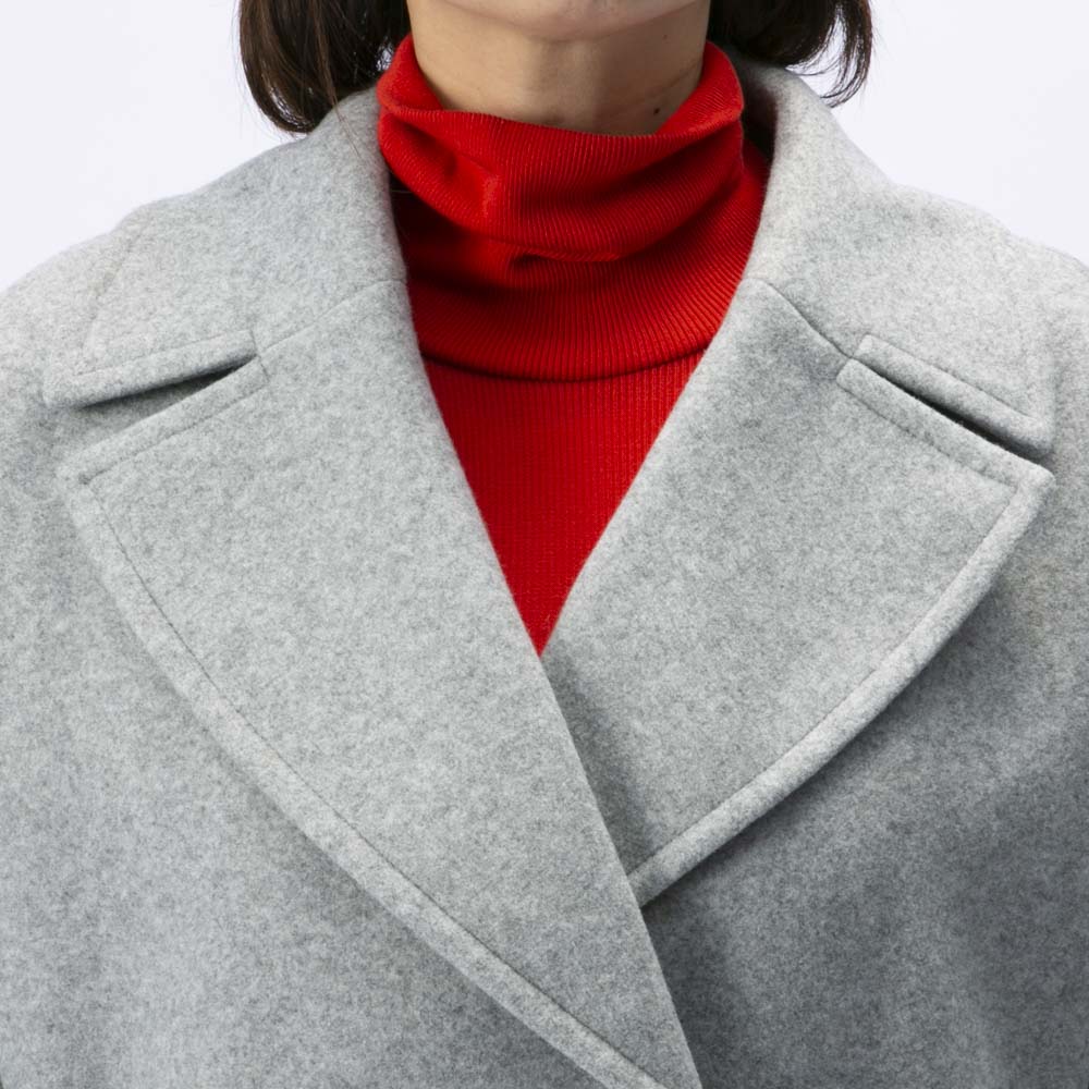 ノアジェ NOA-GE レディースアウター ニットメルトンコート 121-5616-2333/04【FITHOUSE ONLINE SHOP】