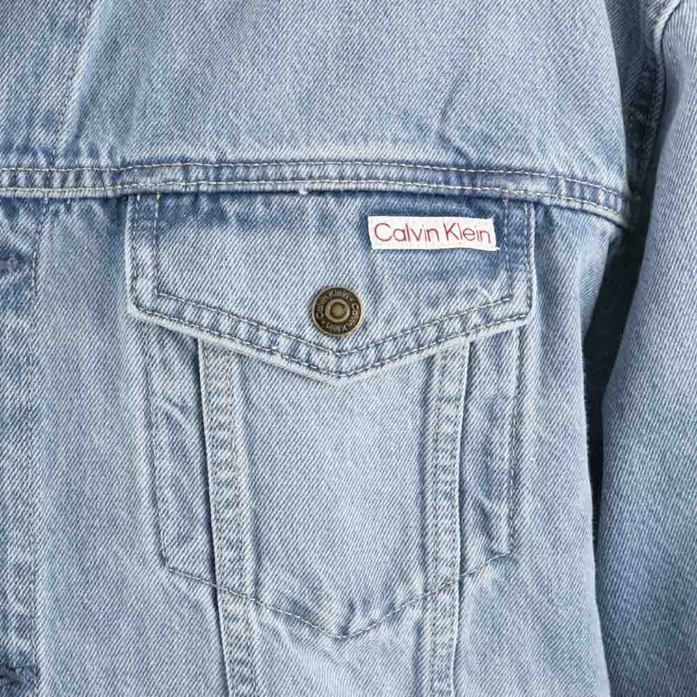 カルバンクラインジーンズ Calvin Klein Jeans メンズアウター 90S CK ICON 94 TRUCKER 90年代 デニムジャケット LV04RB794GUBE【FITHOUSE ONLINE SHOP】