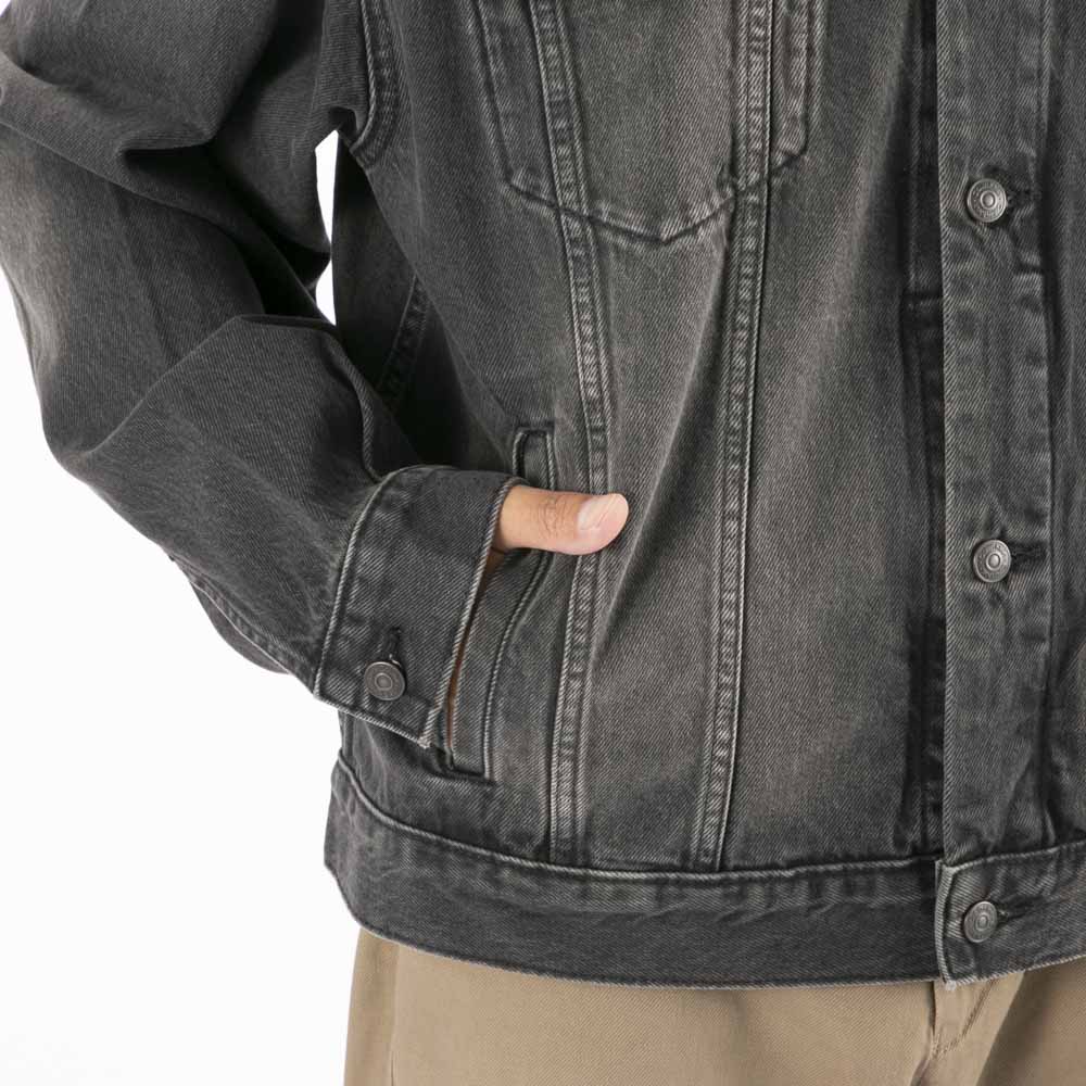 カルバンクラインジーンズ Calvin Klein Jeans メンズアウター 90S BLACK FOG TRUCKER 90年代 デニムトラッカージャケット LV04RB796GRDD【FITHOUSE ONLINE SHOP】