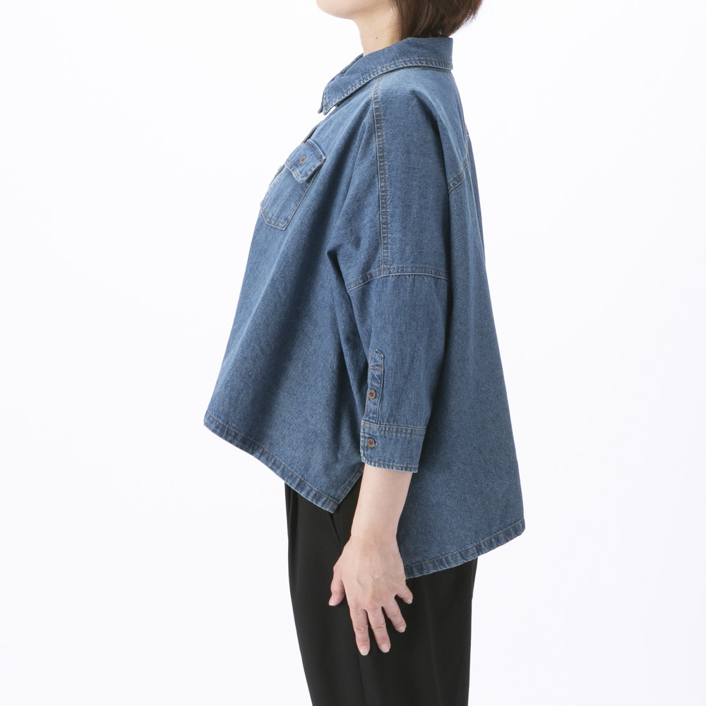 ノアジェ NOA-GE レディーストップス デニムジャケット 121-5599-1295/55【FITHOUSE ONLINE SHOP】