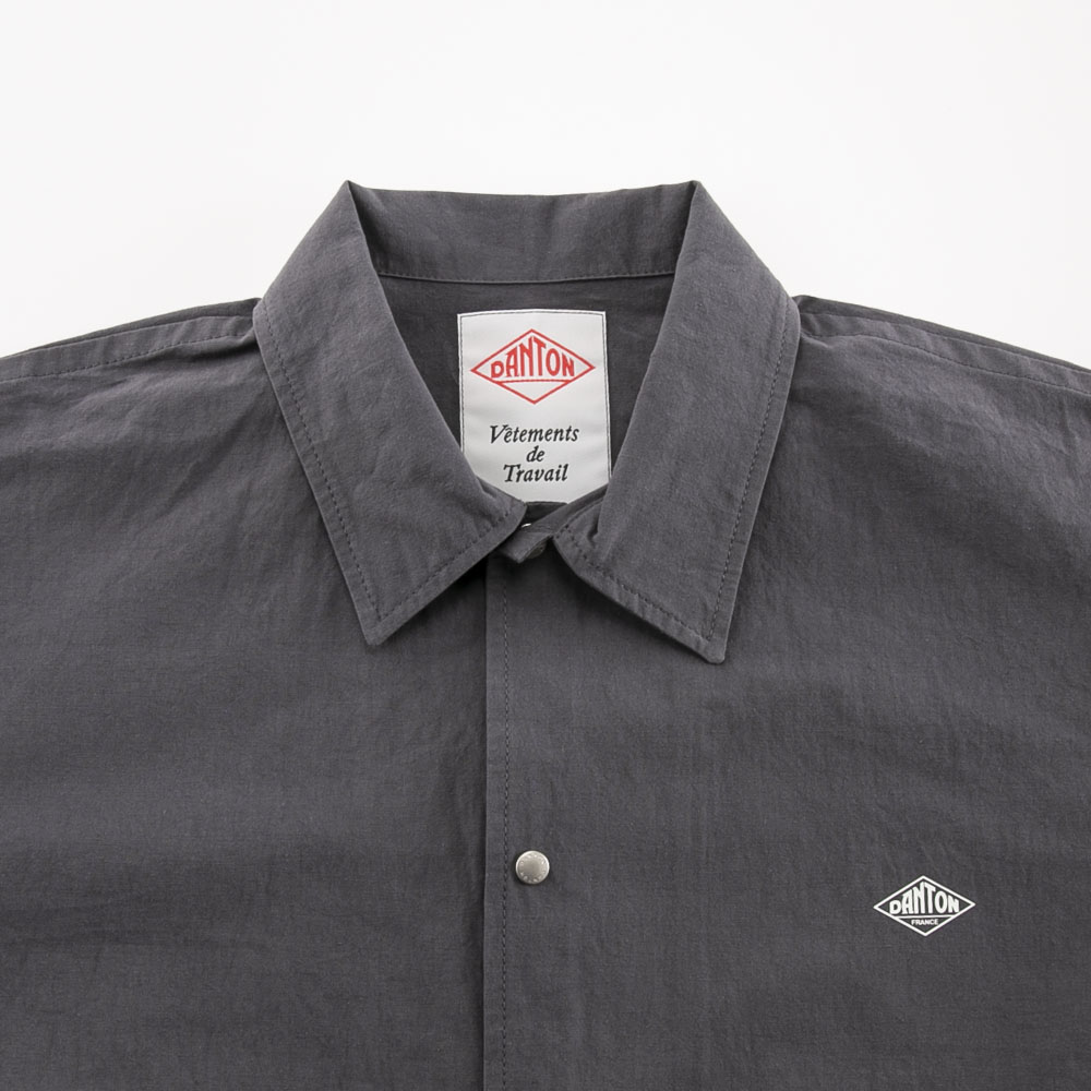 ダントン DANTON メンズシャツ COTTON LINEN COVERALL SHIRT DT-B0240 WCL【FITHOUSE ONLINE SHOP】