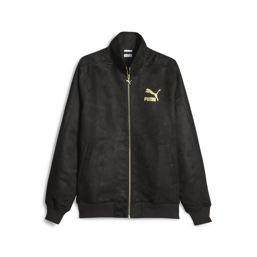 プーマ PUMA メンズアウター T7 RECLAIM SUEDE TRACK JACKET 621949-01【FITHOUSE ONLINE SHOP】