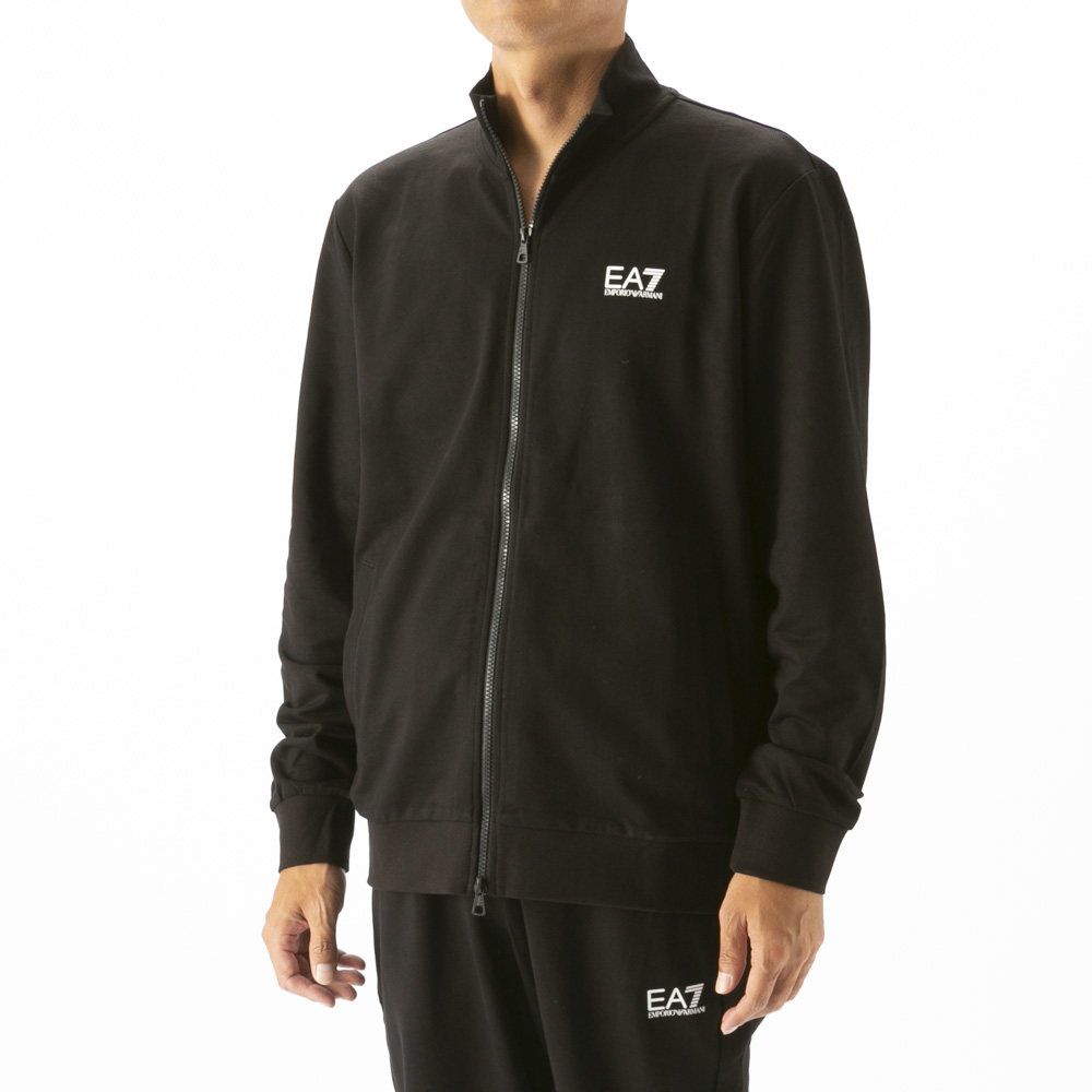 イーエーセブン EA7 エンポリオアルマーニ  Core Identity ジップアップ スウェットシャツ メンズ 8NPM31 PJVRZ【FITHOUSE ONLINE SHOP】