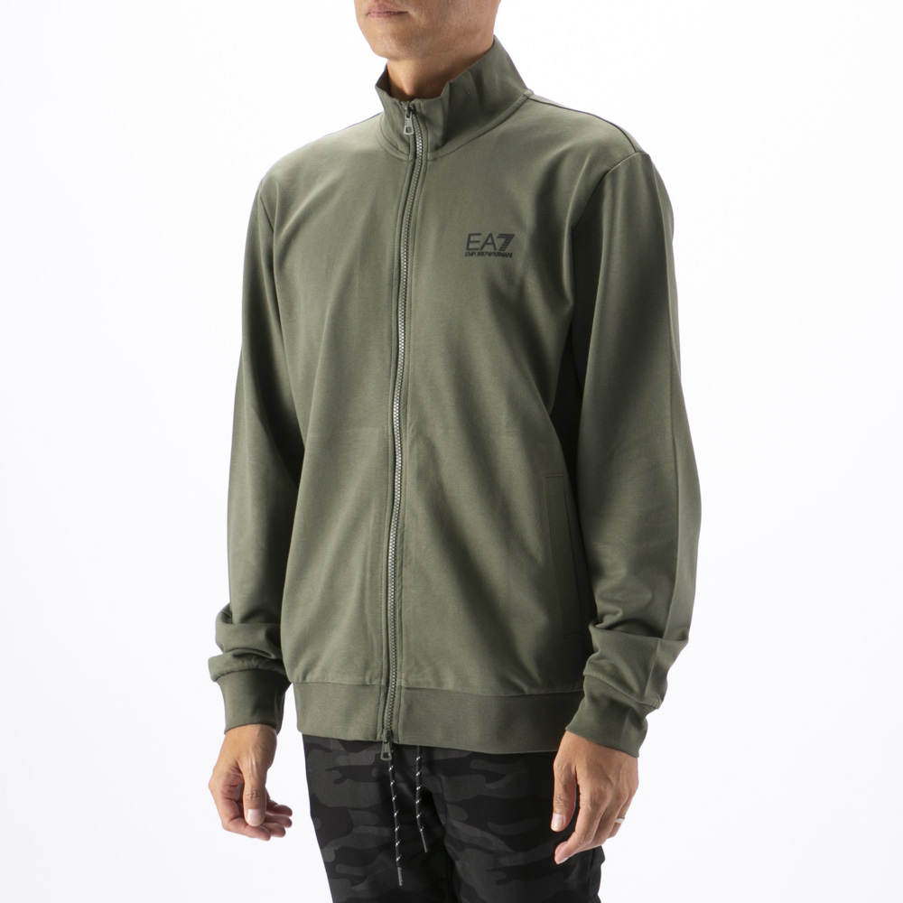 イーエーセブン EA7 エンポリオアルマーニ  CORE IDENTITY ジップアップ スウェットシャツ メンズ 8NPM31 PJVRZ 1846【FITHOUSE ONLINE SHOP】