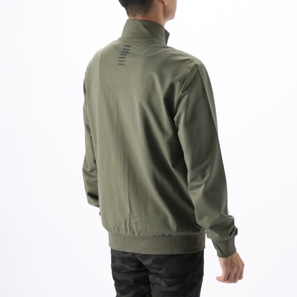 イーエーセブン EA7 エンポリオアルマーニ  CORE IDENTITY ジップアップ スウェットシャツ メンズ 8NPM31 PJVRZ 1846【FITHOUSE ONLINE SHOP】