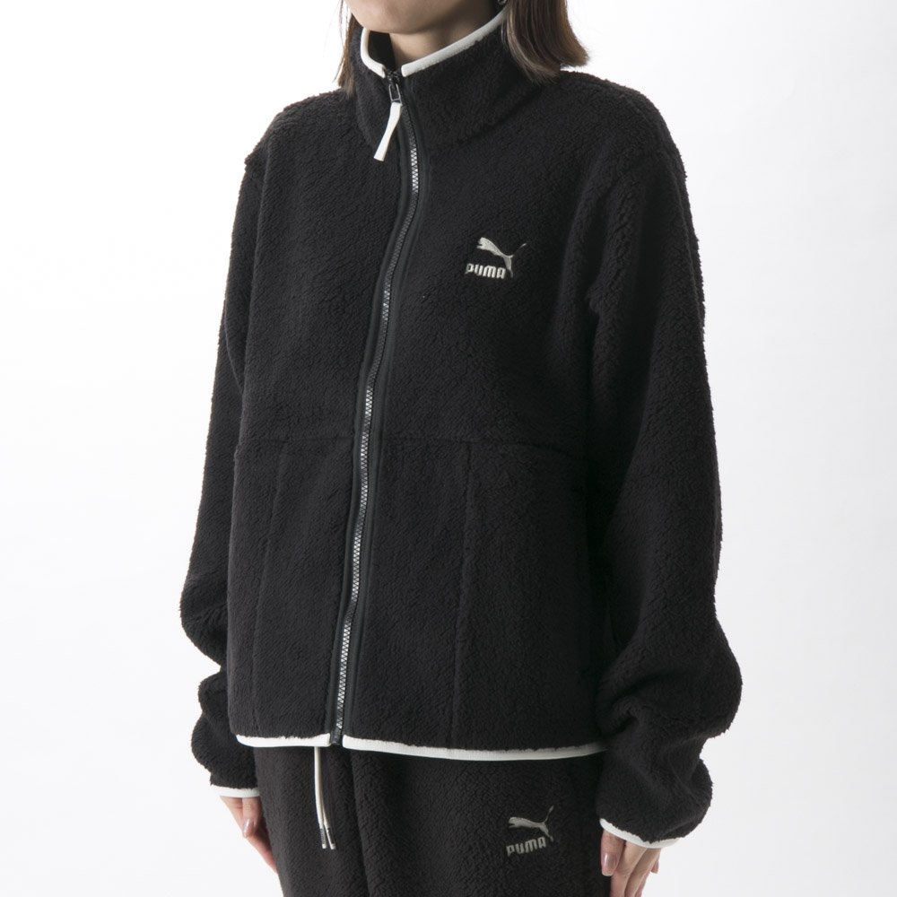 プーマ Puma レディースアウター Clsx ボア トラックジャケット Fithouse Online Shop フィットハウス公式オンラインショップ Fit House Online Shop