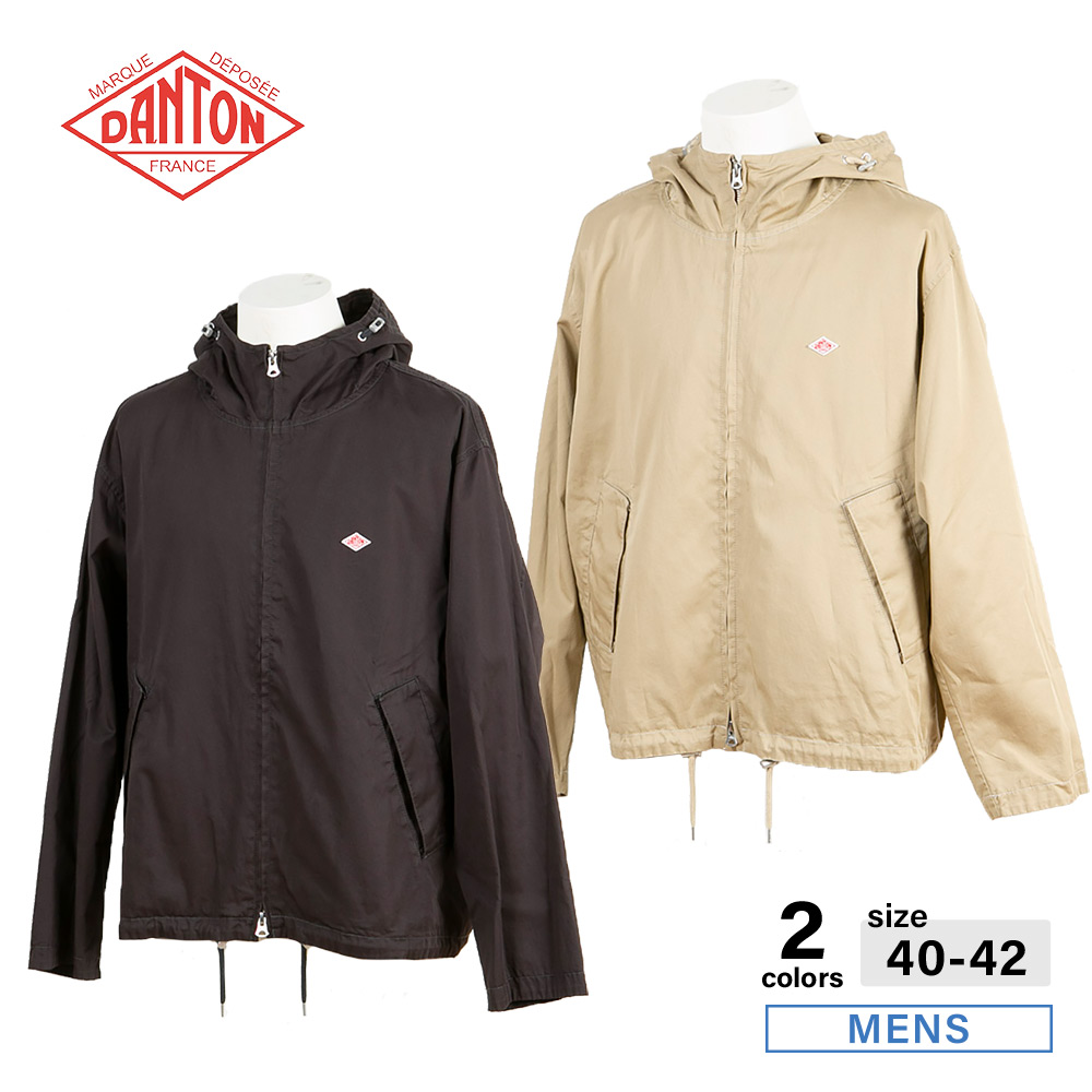 ダントン DANTON メンズアウター MUSOU FULL ZIP HOODED BLOUSON DT-A0138 CMT【FITHOUSE ONLINE SHOP】