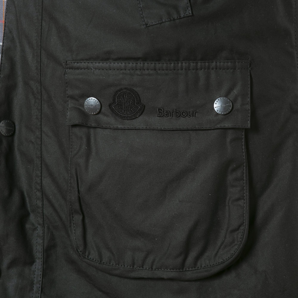 モンクレール MONCLER メンズアウター WIGHT BARBOURコラボ ダウンブルゾン 1A000.34.M2146【FITHOUSE ONLINE SHOP】