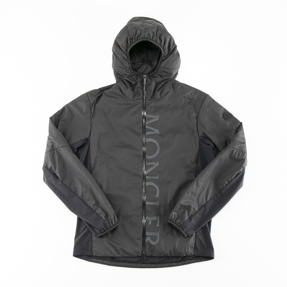 モンクレール MONCLER メンズアウター アイコンラバーパッチ フード