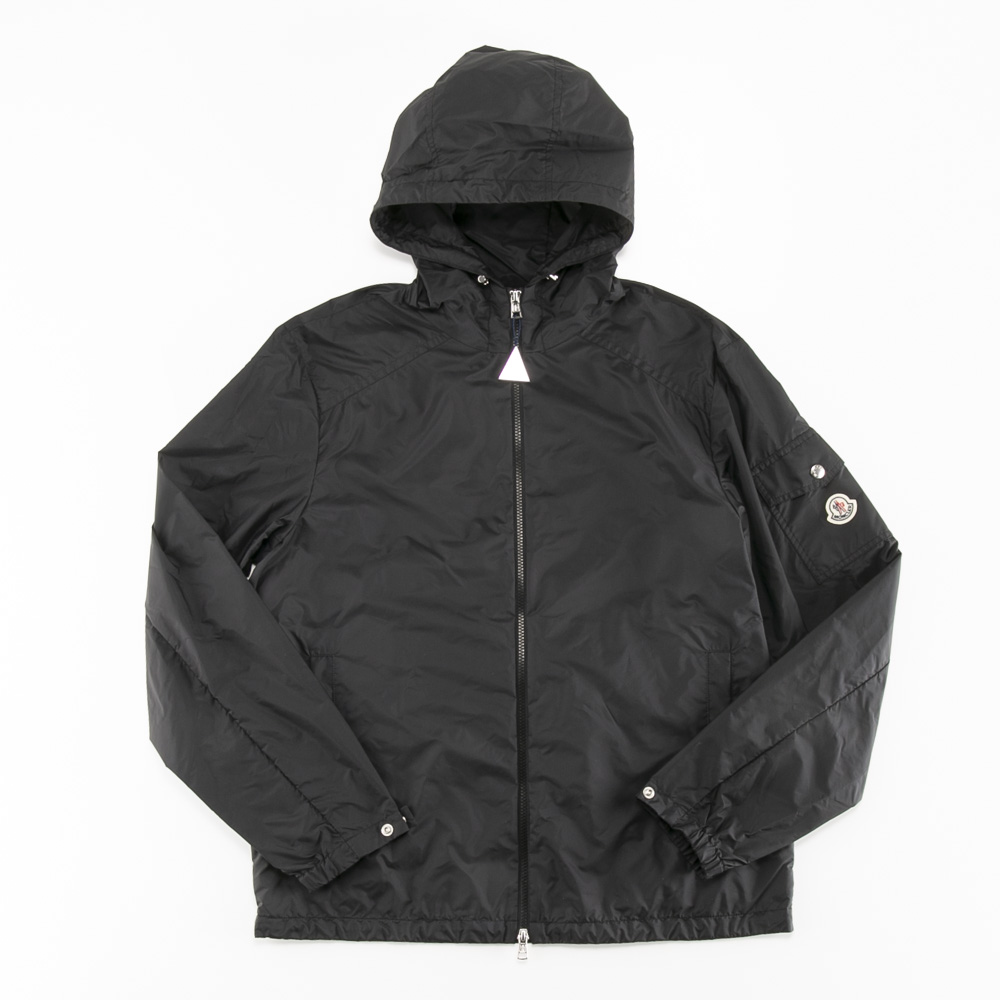 モンクレール MONCLER メンズアウター 袖パッチ付 撥水素材 ウインドブレーカー ETIACHE 1A001.01.5968E【FITHOUSE ONLINE SHOP】