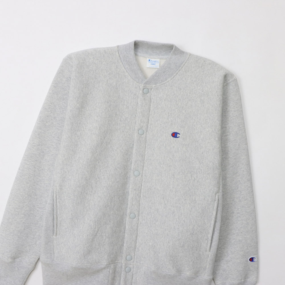 チャンピオン champion メンズトップス REVERSE WEAVE SNAP SWEATSHIRT (040) C3-A020【FITHOUSE ONLINE SHOP】