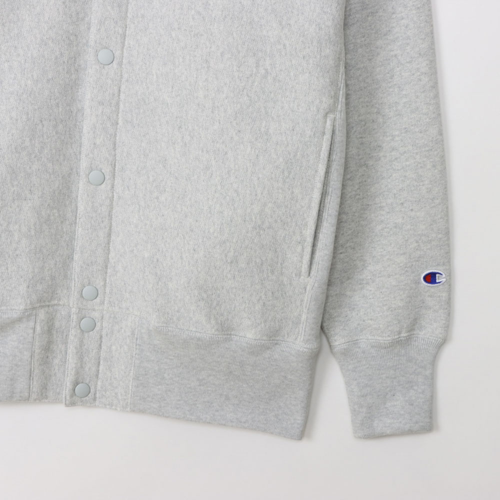 チャンピオン champion メンズトップス REVERSE WEAVE SNAP SWEATSHIRT (040) C3-A020【FITHOUSE ONLINE SHOP】