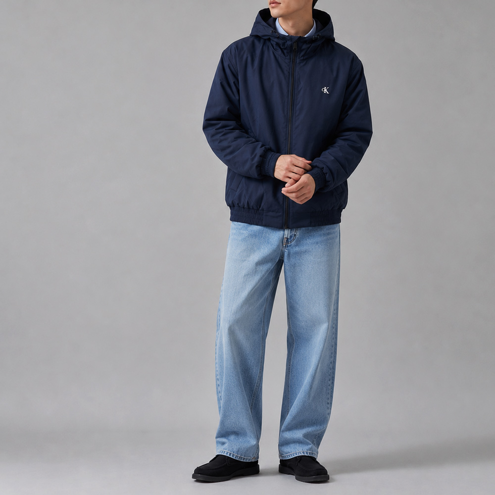 カルバンクラインジーンズ Calvin Klein Jeans メンズアウター LS HOODED RIPSTOP HARRINGTON JKT LV04RE516GCEF【FITHOUSE ONLINE SHOP】