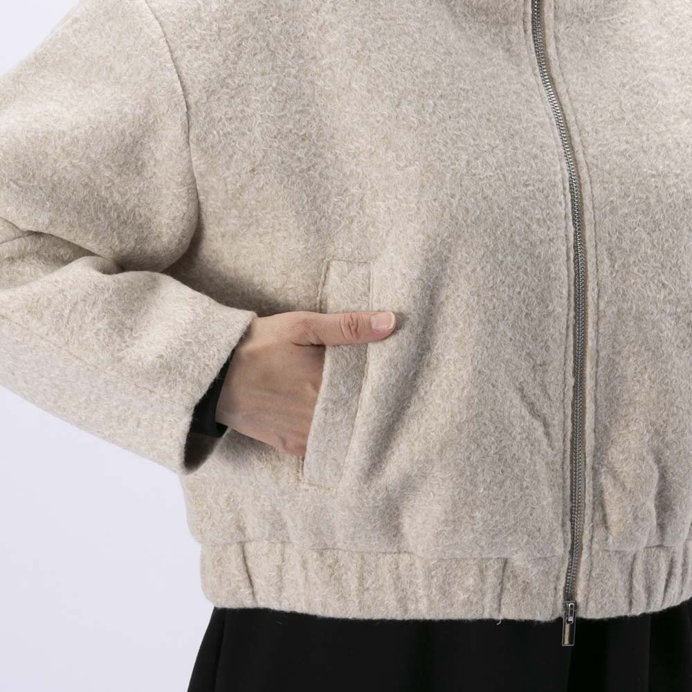 バントロア vingtrois ウールタッチ ブルゾンジャケット 922-34206【FITHOUSE ONLINE SHOP】