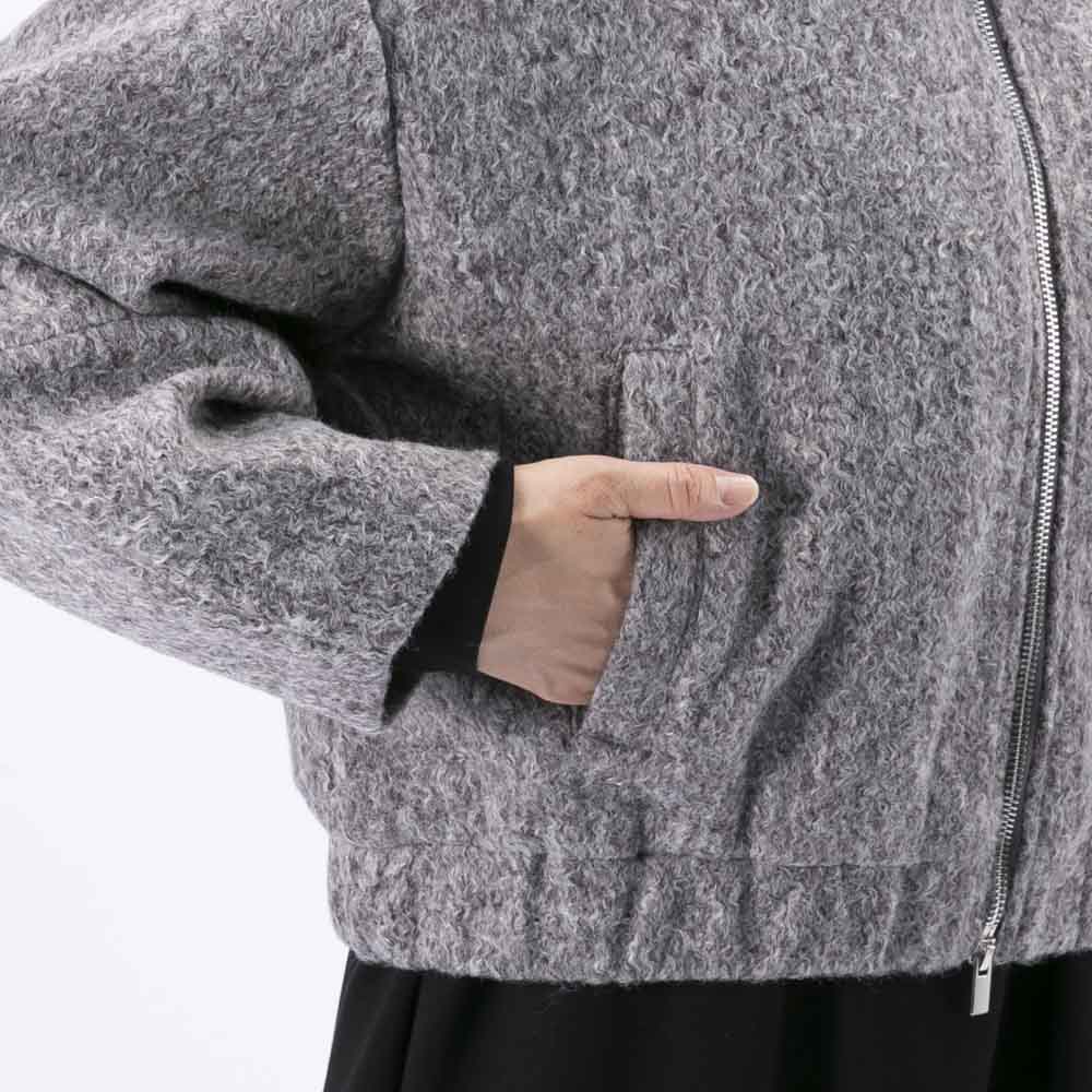 バントロア vingtrois ウールタッチ ブルゾンジャケット 922-34206【FITHOUSE ONLINE SHOP】