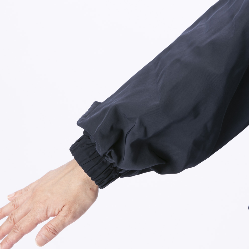 ノアジェ NOA-GE ギャザーブルゾン 別布使いジャケット 121-5599-1303/58【FITHOUSE ONLINE SHOP】