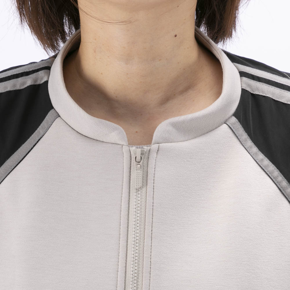 ノアジェ NOA-GE レディースアウター ダンボールニットテープ使い ブルゾン 121-5599-1294/03【FITHOUSE ONLINE SHOP】