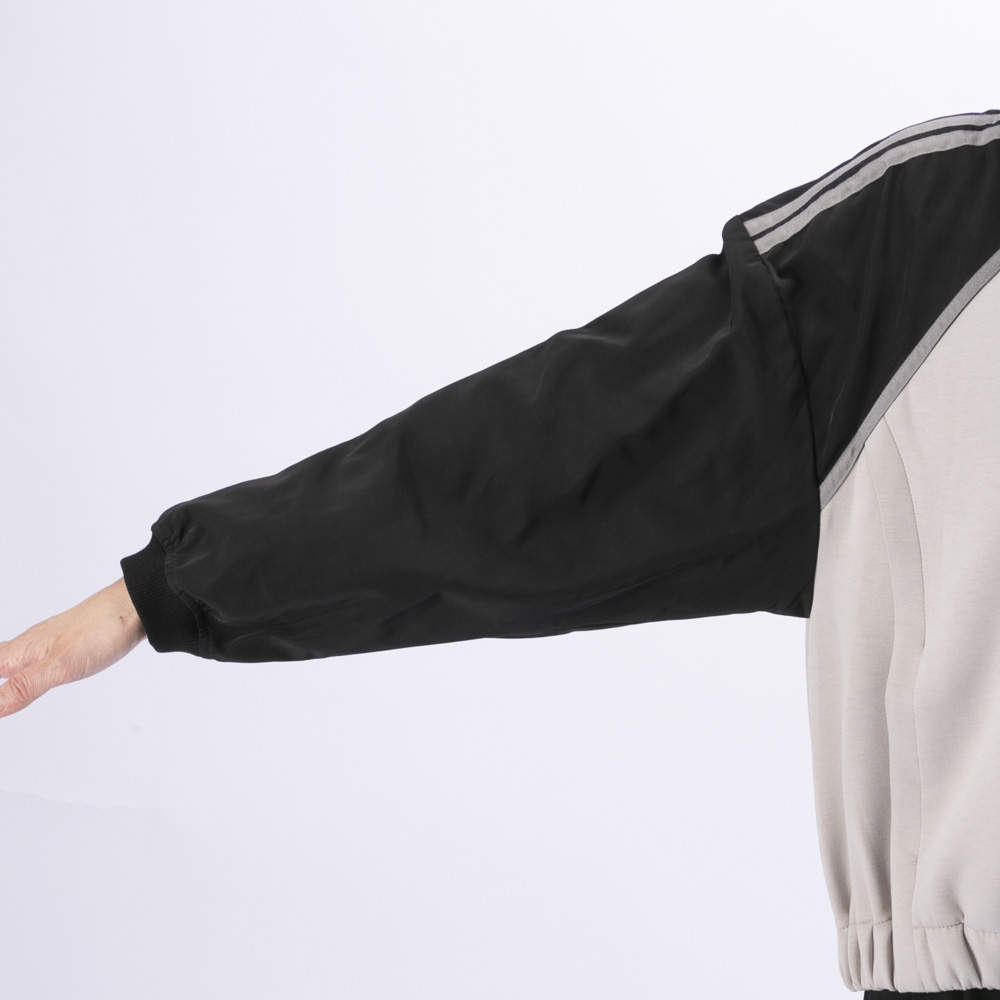 ノアジェ NOA-GE レディースアウター ダンボールニットテープ使い ブルゾン 121-5599-1294/03【FITHOUSE ONLINE SHOP】