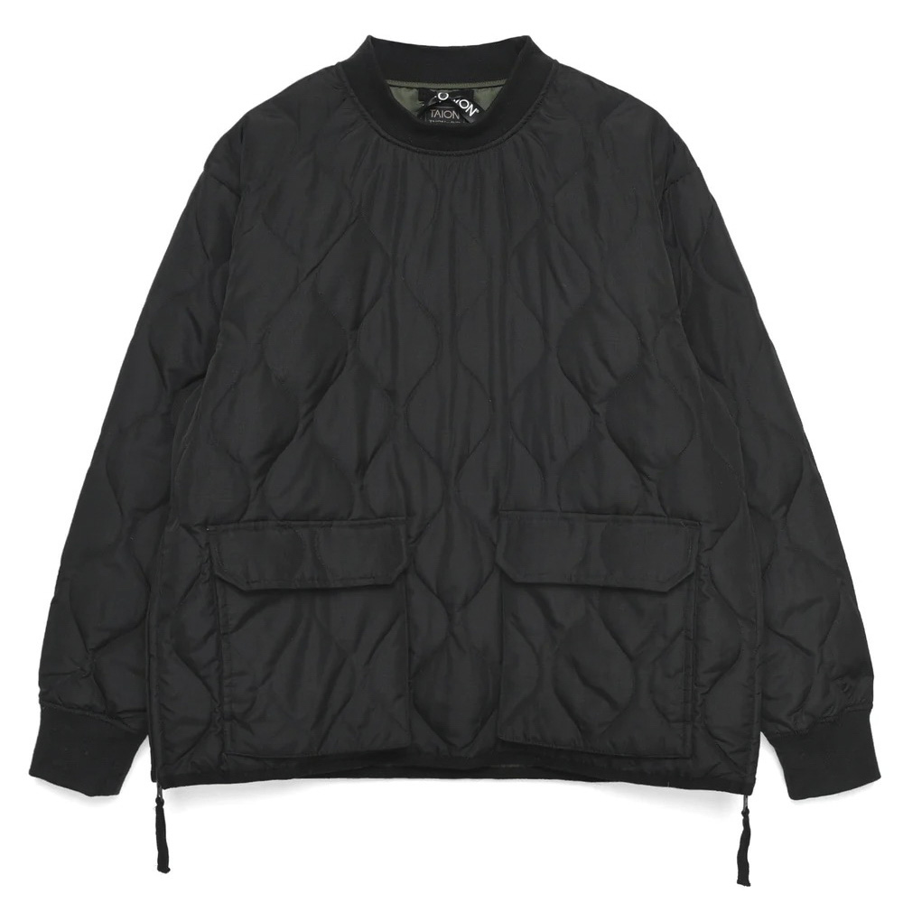 タイオン TAION メンズアウター MILITARY PULL OVER SHIRTS TAION-100PML-1【FITHOUSE ONLINE SHOP】