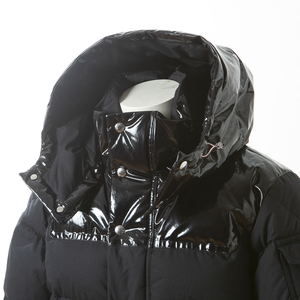 MONCLER CHARDON コーティングアクセント ダウンジャケット