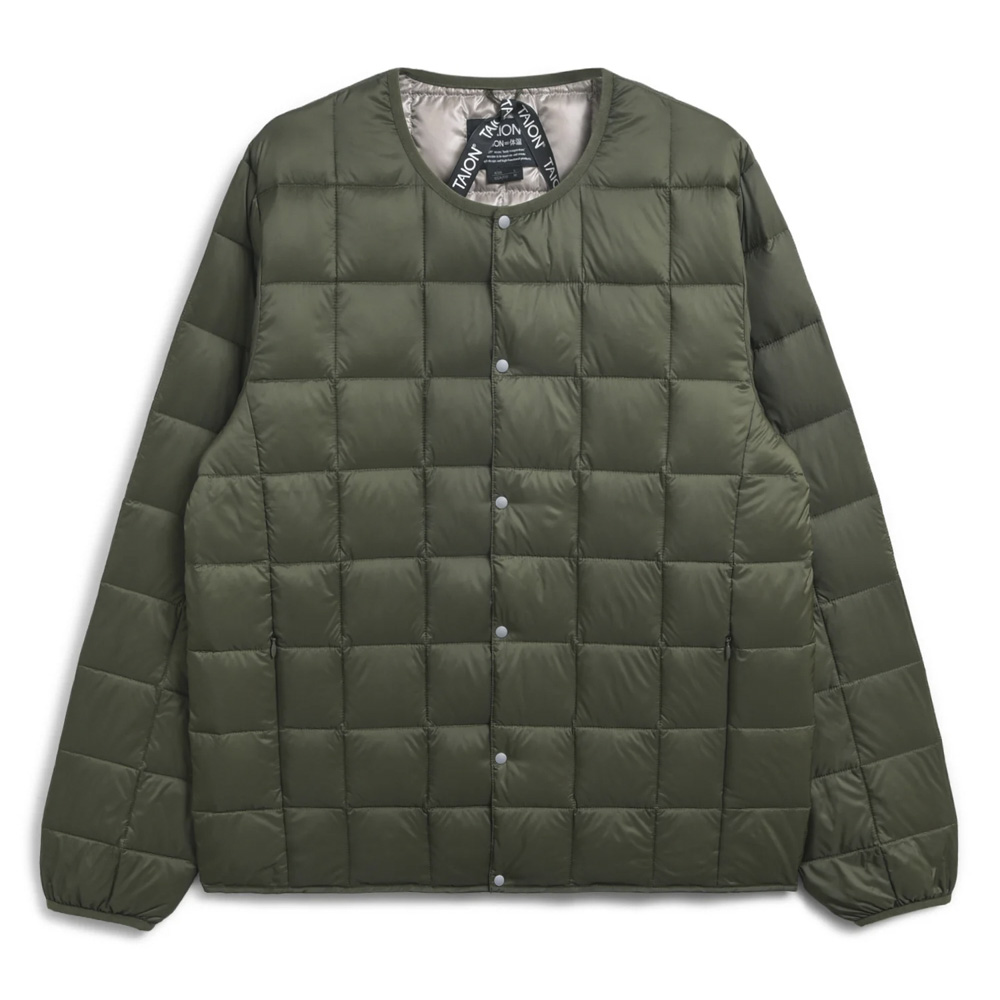 タイオン TAION メンズアウター OVER SIZE CREW NECK BUTTON DOWN JKT TAION-104OS【FITHOUSE ONLINE SHOP】