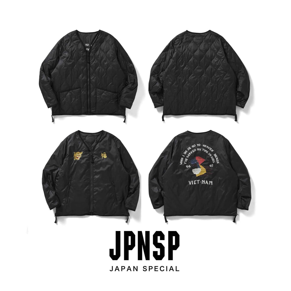 タイオン TAION メンズアウター REVERSIBLE VETJAN DOWN JACKET リバーシブル ベトジャン ダウンジャケット TAION-JK03JS【FITHOUSE ONLINE SHOP】