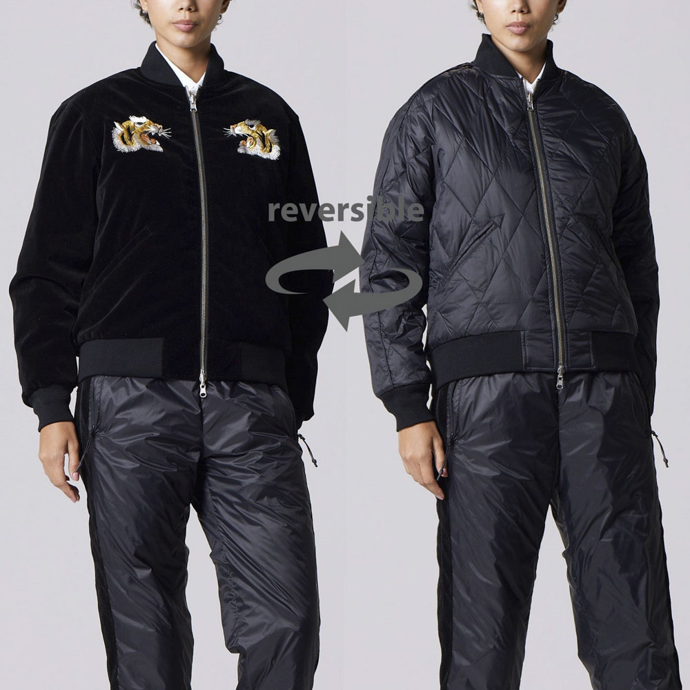 タイオン TAION メンズアウター REVERSIBLE SKAJAN DOWN JKT リバーシブル スカジャン ダウンジャケット TAION-JK04JS【FITHOUSE ONLINE SHOP】