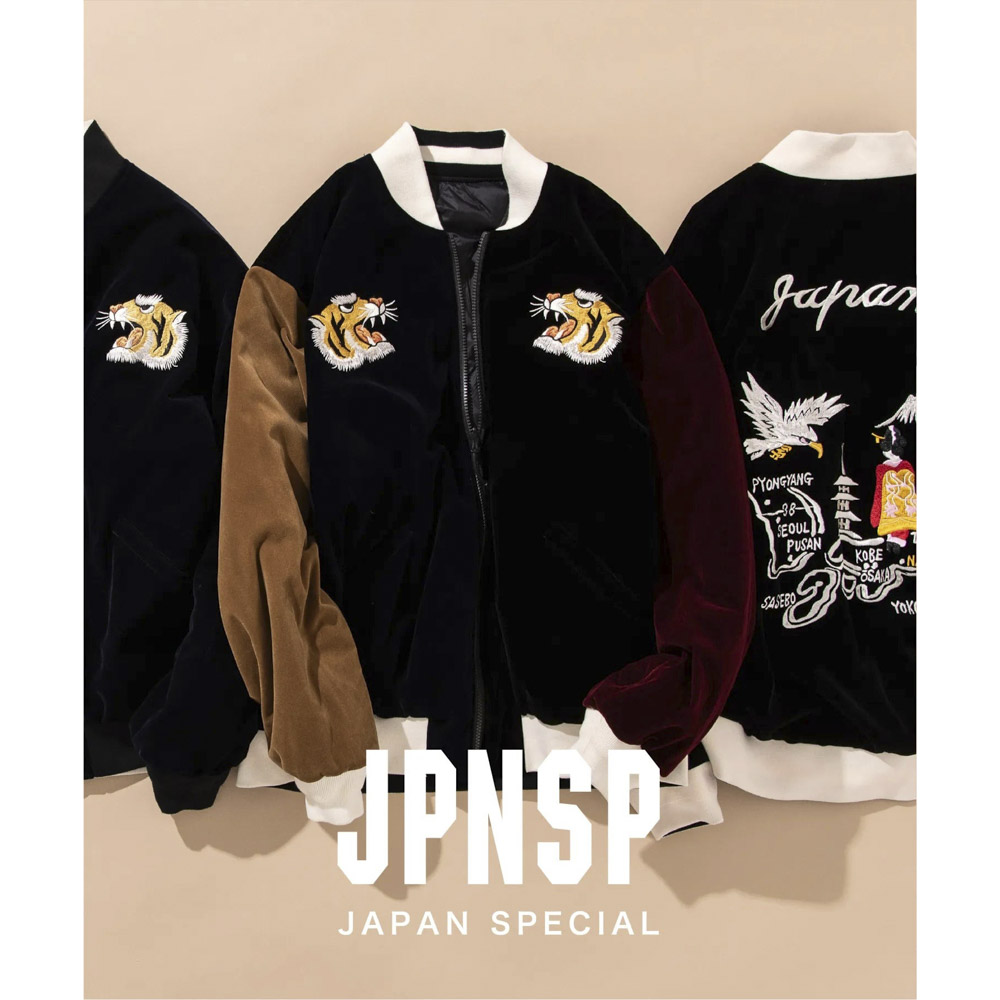 タイオン TAION メンズアウター REVERSIBLE SKAJAN DOWN JKT リバーシブル スカジャン ダウンジャケット TAION-JK04JS【FITHOUSE ONLINE SHOP】