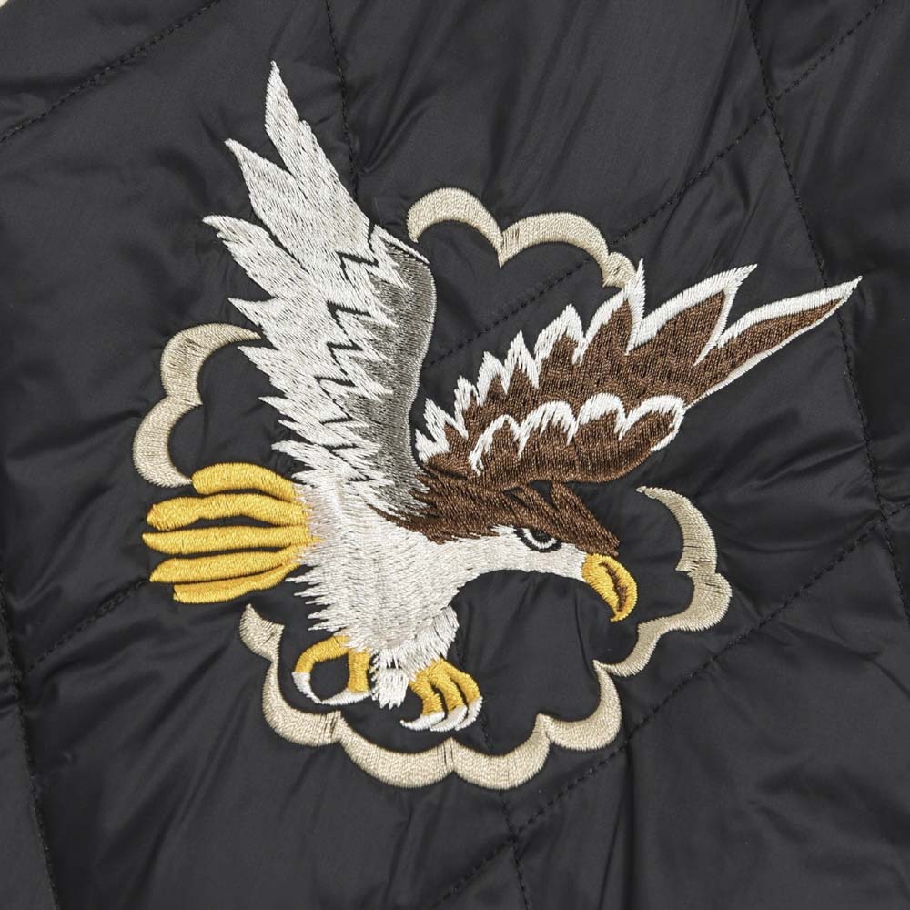 タイオン TAION メンズアウター REVERSIBLE SKAJAN DOWN JKT リバーシブル スカジャン ダウンジャケット TAION-JK04JS-N1【FITHOUSE ONLINE SHOP】