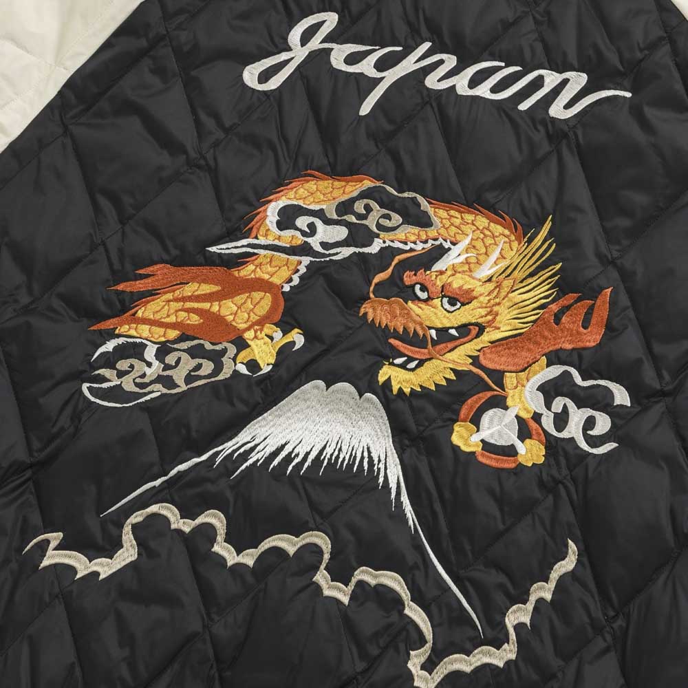 タイオン TAION メンズアウター REVERSIBLE SKAJAN DOWN JKT リバーシブル スカジャン ダウンジャケット TAION-JK04JS-N1【FITHOUSE ONLINE SHOP】