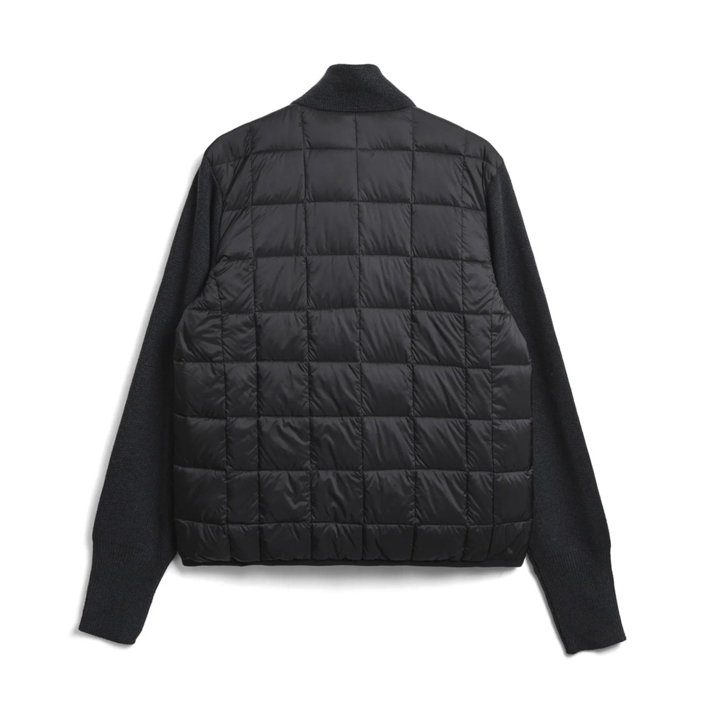 タイオン メンズアウター ベーシック ハイネックWジップ ニットスリーブダウンジャケット TAION-102WZSN【FITHOUSE ONLINE SHOP】