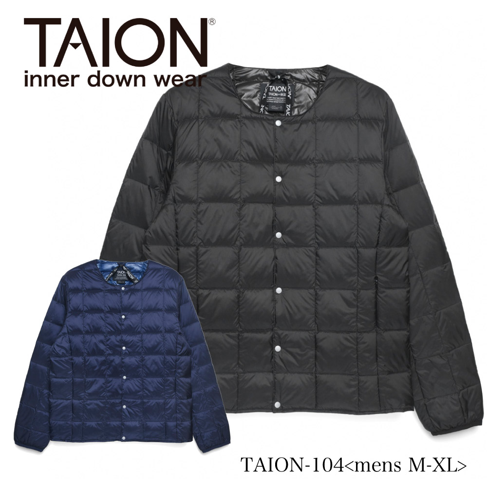 タイオン TAION メンズアウター クルーネックボタンダウンJKT TAION-104【FITHOUSE ONLINE SHOP】