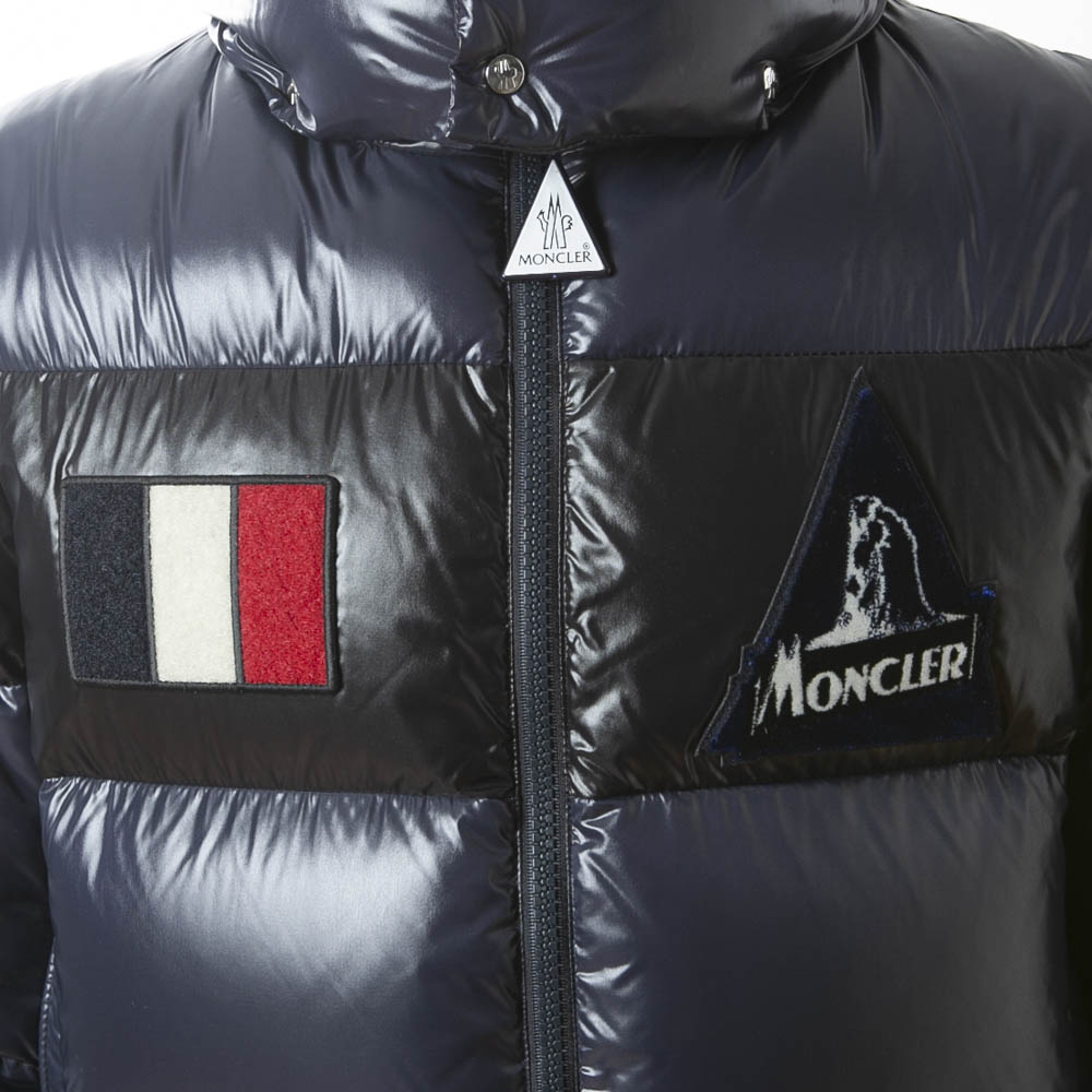 モンクレール MONCLER メンズアウター シャイニー胸ロゴフード付ダウン GARY【FITHOUSE ONLINE SHOP】