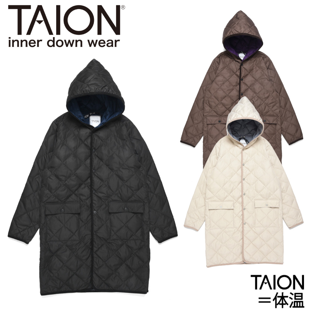タイオン TAION メンズアウター MILITARY ZIP V NECK DOWN VEST TAION-001ZML-1【FITHOUSE  ONLINE SHOP】 | フィットハウス公式オンラインショップ | FIT HOUSE ONLINE SHOP