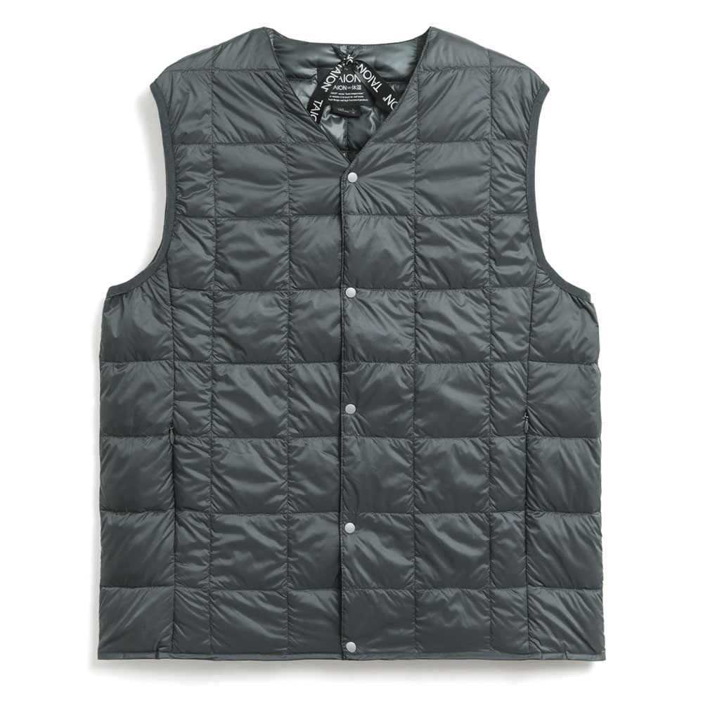 タイオン TAION メンズトップス V NECK BUTTON DOWN VEST TAION-001【FITHOUSE ONLINE SHOP】