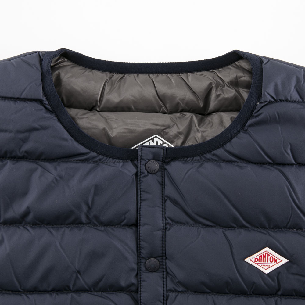 ダントン DANTON メンズトップス CREWNECK INNER DOWN VEST DT-A0026 NNF【FITHOUSE ONLINE SHOP】
