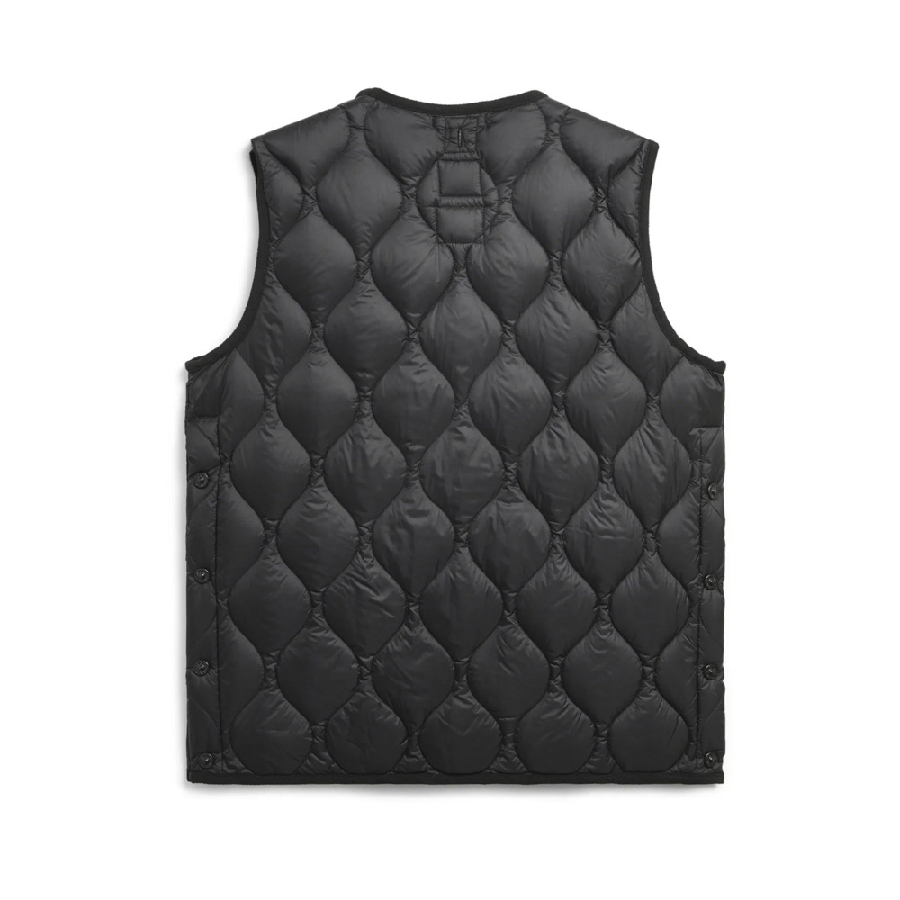 タイオン メンズアウター ミリタリー クルーネック ダウンベスト ソフトシェル TAION-004ALSBML-1【FITHOUSE ONLINE SHOP】