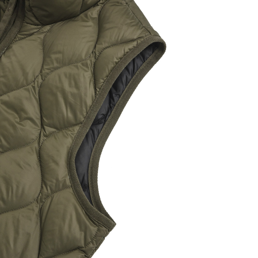 タイオン メンズアウター ミリタリー クルーネック ダウンベスト ソフトシェル TAION-004ALSBML-1【FITHOUSE ONLINE SHOP】