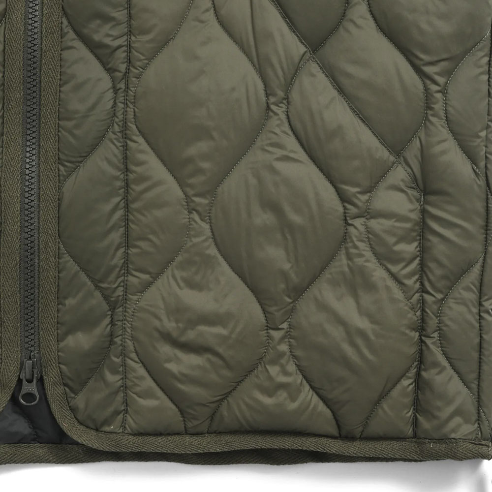 タイオン メンズアウター ミリタリー クルーネック ダウンベスト ソフトシェル TAION-004ALSBML-1【FITHOUSE ONLINE SHOP】