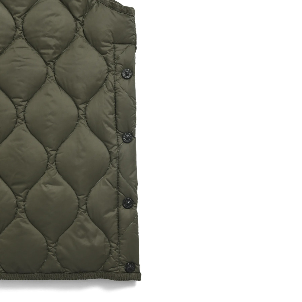 タイオン メンズアウター ミリタリー クルーネック ダウンベスト ソフトシェル TAION-004ALSBML-1【FITHOUSE ONLINE SHOP】