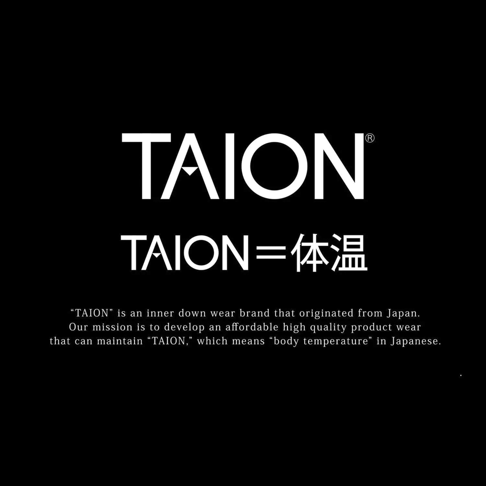 タイオン メンズアウター ミリタリー クルーネック ダウンベスト ソフトシェル TAION-004ALSBML-1【FITHOUSE ONLINE SHOP】