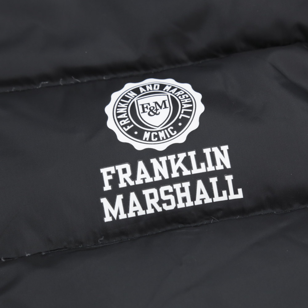 フランクリンマーシャル Franklin Marshall メンズアウター ダウンベスト Jkmf121an Black Fithouse Online Shop フィットハウス公式オンラインショップ Fit House Online Shop