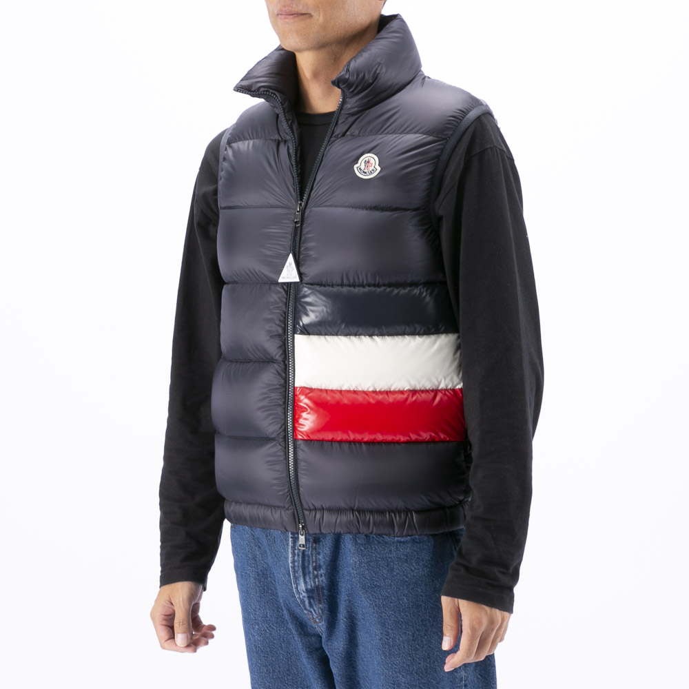 モンクレール MONCLER メンズアウター ダウンベスト トリコロール SOVEX【FITHOUSE ONLINE SHOP】