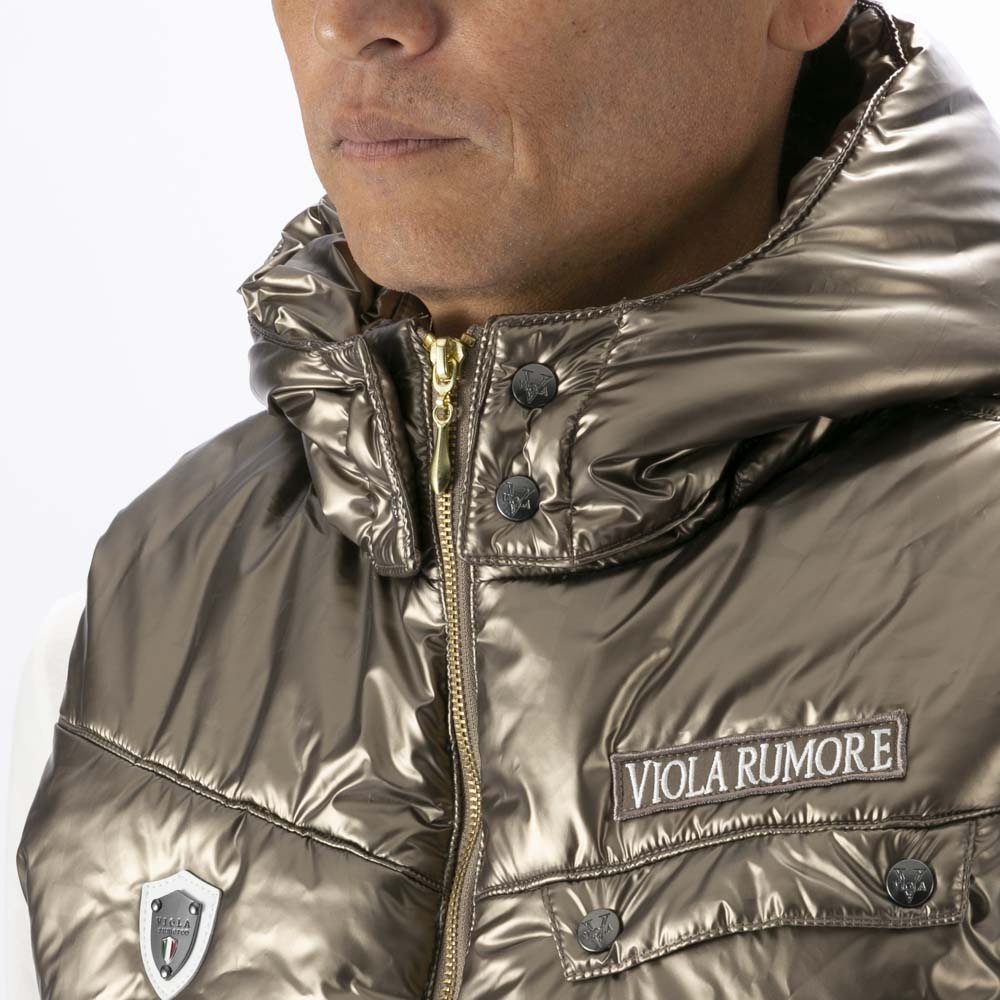 ヴィオラ VIOLA メンズトップス フード脱着 中綿ベスト Y62100【FITHOUSE ONLINE SHOP】