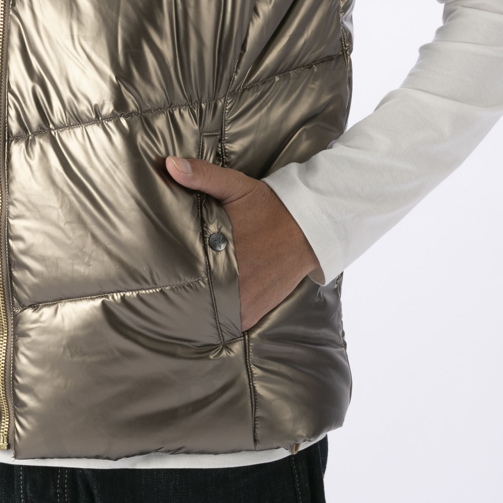 ヴィオラ VIOLA メンズトップス フード脱着 中綿ベスト Y62100【FITHOUSE ONLINE SHOP】