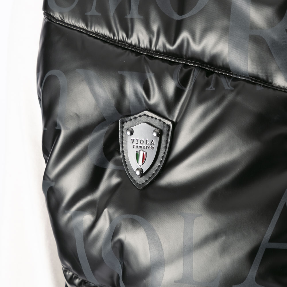 ヴィオラ VIOLA メンズトップス フード脱着 中綿ベスト 総柄 Y62100【FITHOUSE ONLINE SHOP】