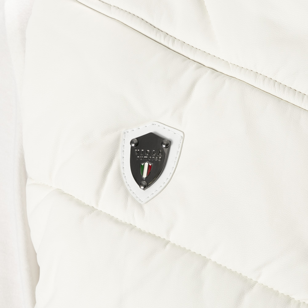 ヴィオラ VIOLA メンズトップス 中綿ベスト フェイクレザー Y62102【FITHOUSE ONLINE SHOP】