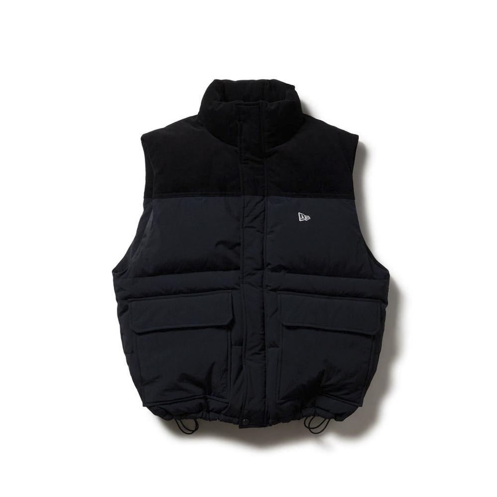 ニューエラ NEW ERA ダウンベスト コーデュロイ ナイロン コンビ 14682725【FITHOUSE ONLINE SHOP】